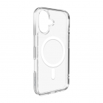 Tagakaaned Puro  Puro Lite Mag TPU+PC Case Compatible with MagSafe for iPhone 17 - Transparent with White Ring