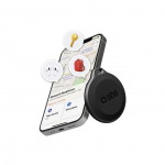 Adaptrid SBS  SBS Track My Circle Waterproof IP65 Locator Compatible with Apple Find My - Black