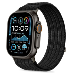 Muu Tech-Protect Tech-Protect Nylon Sport Strap for Apple Watch 44 / 45 / 46 / 49 mm - Black