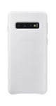 Tagakaaned Samsung Galaxy S10 Leather cover White