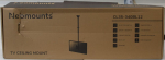 Teleri kinnitus NEOMOUNTS SALE OUT. CL35-340BL12 Monitor/TV mount ceiling 1 screen - 23-42" - max 50 kg - VESA 100x100-200x200 - h 106-156 cm - black | CL35-340BL12 Monitor/TV mount Ceiling | Adjustable Height, Rotate, Tilt, Swivel | 23-42 " | Maximu ...
