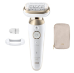 Epilaator Braun  Silk-&eacute;pil 9 Flex SES9-011 3D Epilator, Wet & Dry, White/Gold |