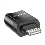 Kaabel Hoco Adapter USB C to Lightning Hoco UA17 black