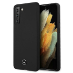 Tagakaaned Mercedes-Benz  Mercedes Silicone Line Case for Samsung Galaxy S21+ - Black