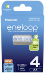 Muu arvutitarvik Panasonic  Rechargeable Batteries ENELOOP BK-3MCDE/4BE AA, 2000 mAh, 4 pc(s)