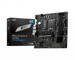 Intel protsessori emaplaat MSI PRO B760M-P DDR4 Processor family Intel, Processor socket LGA1700, DDR4 DIMM, Memory slots 4, Supported hard disk drive interfaces SATA, M.2, Number of SATA connectors 4, Chipset Intel B760, mATX