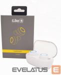 Juhtmevabad k&otilde;rvaklapid iLike Bluetooth Earbuds IBE01 White