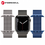 Rihm Forcell  Strap to Apple Watch Forcell F-Design FA03 magnetic steel 38 / 40 / 41 mm blue
