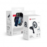 Puutepliiats Forcell  Magnetic car phone holder compatible with Magsafe Forcell F-Grip MagPro air vent black