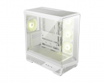 Arvuti korpus MSI Case||ATX/micro ATX/Mini-ITX|White/Transparent|Midi Tower|MAG PANO 130R PZ|MAGPANO130RPZWHITE