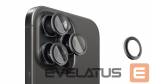 Kaitseklaasid Evelatus Apple iPhone 16 Pro / 16 Pro Max Camera Lens Protector Armor Black Titanium
