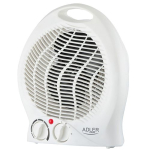 Radiaator Adler  Heater AD 7728 Fan Heater, 2000 W, Number of power levels 2, White