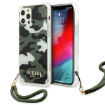 Tagakaaned Guess  Guess GUHCP12LKSARKA iPhone 12 Pro Max 6.7" green/khaki hardcase Camo Collection
