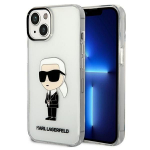 Tagakaaned Karl Lagerfeld  Karl Lagerfeld Ikonik Karl case for iPhone 14 Plus - transparent