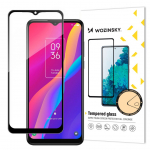 Tagakaaned Wozinsky Wozinsky super tough Full Glue tempered glass full screen with Case Friendly TCL 30E black frame