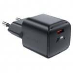 Adaptrid Acefast  Acefast A73 Mini PD 20W GaN USB-C wall charger - black
