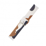 Tagakaaned Hurtel  Strap Moro for Samsung Galaxy Watch 40 / 41 / 42 / 43 / 44 mm silicone bracelet watch band - pattern 1