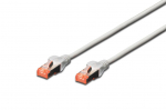 &Uuml;leminek Digitus CAT 6 S/FTP | Patch cord | Length 10 m | Grey