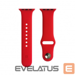 Rihm Evelatus Evelatus Watch 38/40/41mm Silicone Loop Watch Straps (132mm M/L) Red