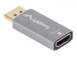 Laadija Lanberg Displayport (M)->HDMI(F) Adapter 4K, Silver