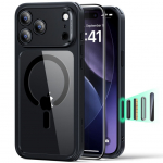 Muud kaubad ESR  ESR Classic Hybrid MagSafe + Tempered Glass Set for iPhone 17 Pro - Clear Black