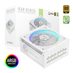 Toiteplokk gamemax  PSU | RGB 1050G WH | 1050 W | Gold | White | Full Modular
