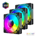 Jahutid gamemax  Case Fan | KF300R BK | Black