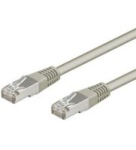 Kaabel Goobay Patchkabel RJ45 F/UTP Cat5e 3.00m grau bulk