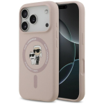Tagakaaned Karl Lagerfeld  Karl Lagerfeld Silicone Karl&Choupette Ring MagSafe Case for iPhone 18 Pro / 17 Pro - black