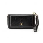 Universaal mobiiltasku Evelatus Universal Multifunctional Wallet Wristband Leather Black