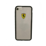 Tagakaaned Ferrari  Ferrari Hardcase FEHCRFP7BK iPhone 7/8 /SE 2020 / SE 2022 transparent/black