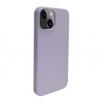 Tagakaaned iLike Apple iPhone 14 Silicone plastic case Eco Print Design Flower Purple