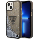 Tagakaaned Guess  Guess GUHCP14SLFCTPK iPhone 14 6.1" black/black hardcase Liquid Glitter Palm Collection