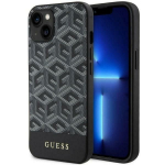 Tagakaaned Guess  Guess GUHMP14MHGCFSEK iPhone 14 Plus 6.7" black/black hardcase GCube Stripes MagSafe