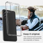 Tagakaaned Spigen  Spigen Ultra Hybrid Case for Samsung Galaxy S22 - Clear