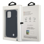 Tagakaaned BMW  BMW Silicone Signature Case for iPhone 13 Pro Max 6.7" - Navy Blue