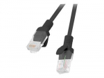 Monitori tarvik Lanberg Patchcord CAT.6 UTP fluke passed | PCU6-10CC-0025-BK | 0.25 m