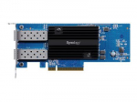 &Uuml;leminek Synology E25G30-F2 Dual-port 25GbE SFP28 add-in card designed to accelerate bandwidth-intensive workflows