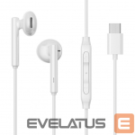 K&otilde;rvaklapid Joyroom Joyroom JR-EC05 USB-C in-ear headphones - white