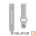 Rihm Evelatus 20mm Silicone Loop Watch Straps (S/M 110mm) Gray
