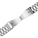 Rihm Puro Puro METAL Stainless Steel Strap for Samsung Galaxy Watch 4 / 4 Classic / 5 / 5 Pro / 6 / 6 Classic - Silver