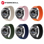 Rihm Forcell  Strap to Samsung Galaxy Watch Forcell F-Design FS05 polyester fiber buckle 22 mm green
