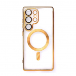 Tagakaaned Hurtel  Electroplated Case with MagSafe galvanized for iPhone 16e - gold