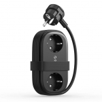 Muu arvutitarvik Orico  Orico AP3 65W GaN 6in1 Power Strip 2x AC + 2x USB-A + 2x USB-C - Black