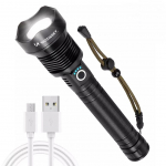 Muud kaubad Wozinsky  Wozinsky WLT-20W tactical flashlight 20 W 2000 lm CREE diodes IP65 with adjustable beam - black