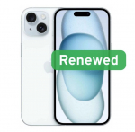 V&auml;he kasutatud telefon Apple iPhone 15 5G 128GB Renewed Grade A++ Blue