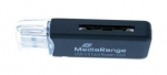 M&auml;lukaardid MEDIARANGE MEMORY READER USB3.0 STICK/BLACK MRCS507