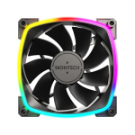 Jahutid montech CASE FAN 120MM/RX120 PWM BLACK 3 IN 1