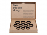 Korpus k&otilde;rvaklappidele ultrahuman Smart ring try-on sizing kit | UH-RA-SSK | Black