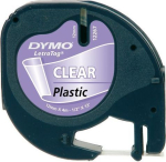 Tarvikud ja tarvikud Dymo  Dymo Letratag Band Plastik transparent 12 mm x 4 m
